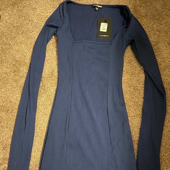 Scarlette Square Neck Snatched Dress - Picture 3 of 3